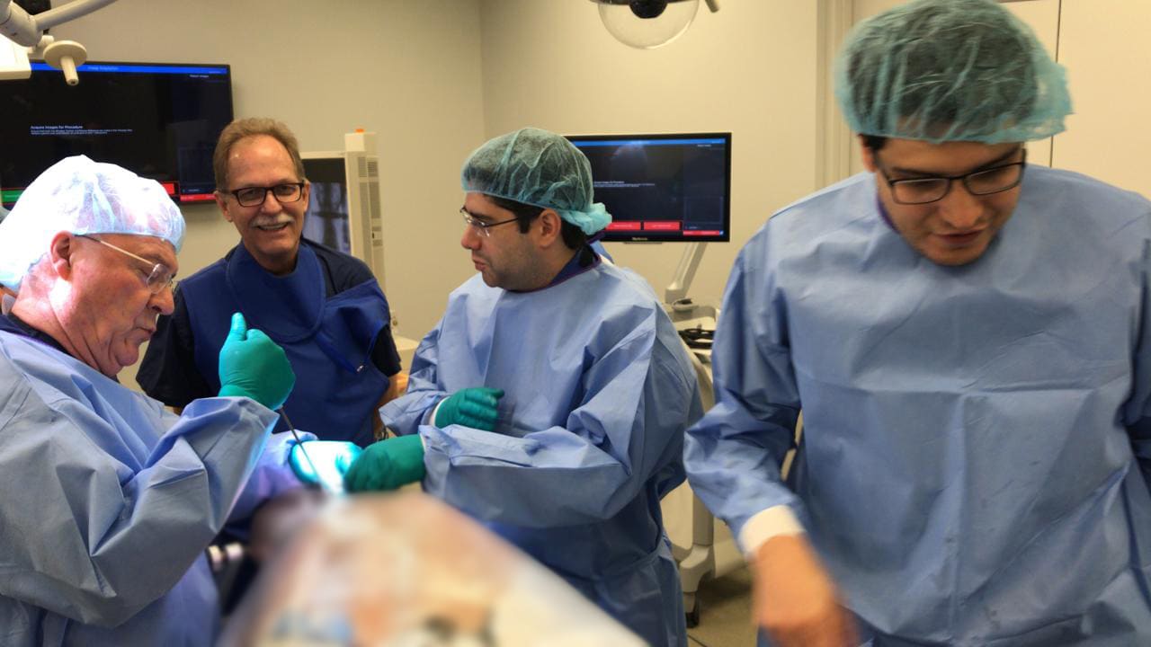 Treinamento O-Arm e Neuronavegador